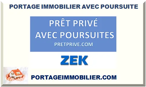PORTAGE IMMOBILIER AVEC POURSUITE